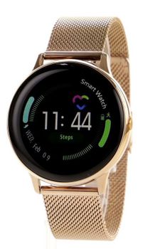 Smartwatch damski złoty na bransolecie  Hagen DT88 (1).jpg